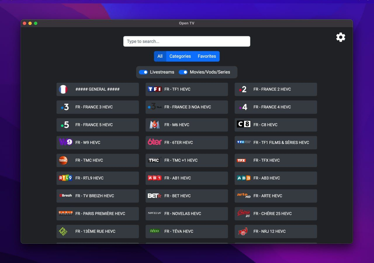 Open TV 一款免费、开源、跨平台的 IPTV 播放器-赵先森的藏宝库